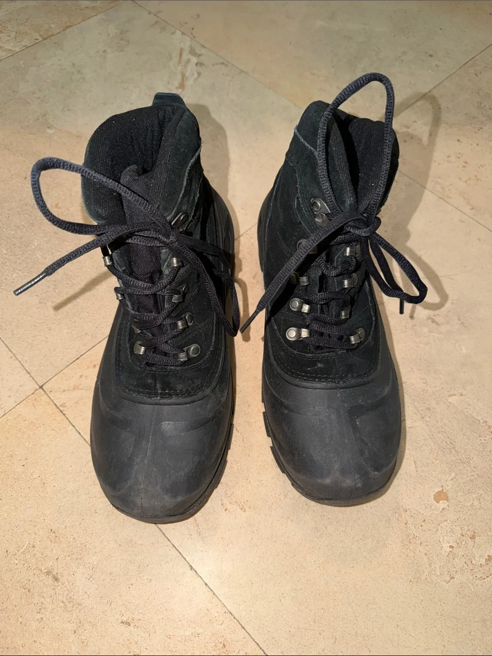 SOREL Black Insulated Boots VERY GOOD CONDITION